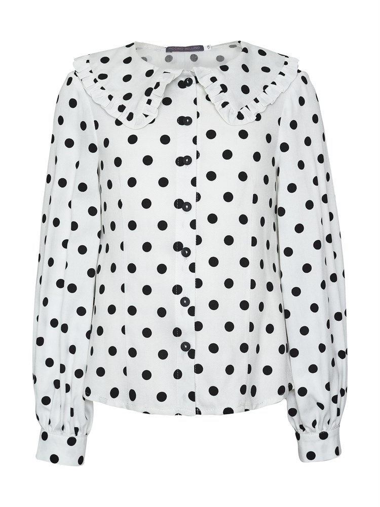 Блузка с воротником - фото 6683