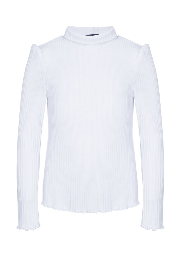 Водолазка белая - фото 6759