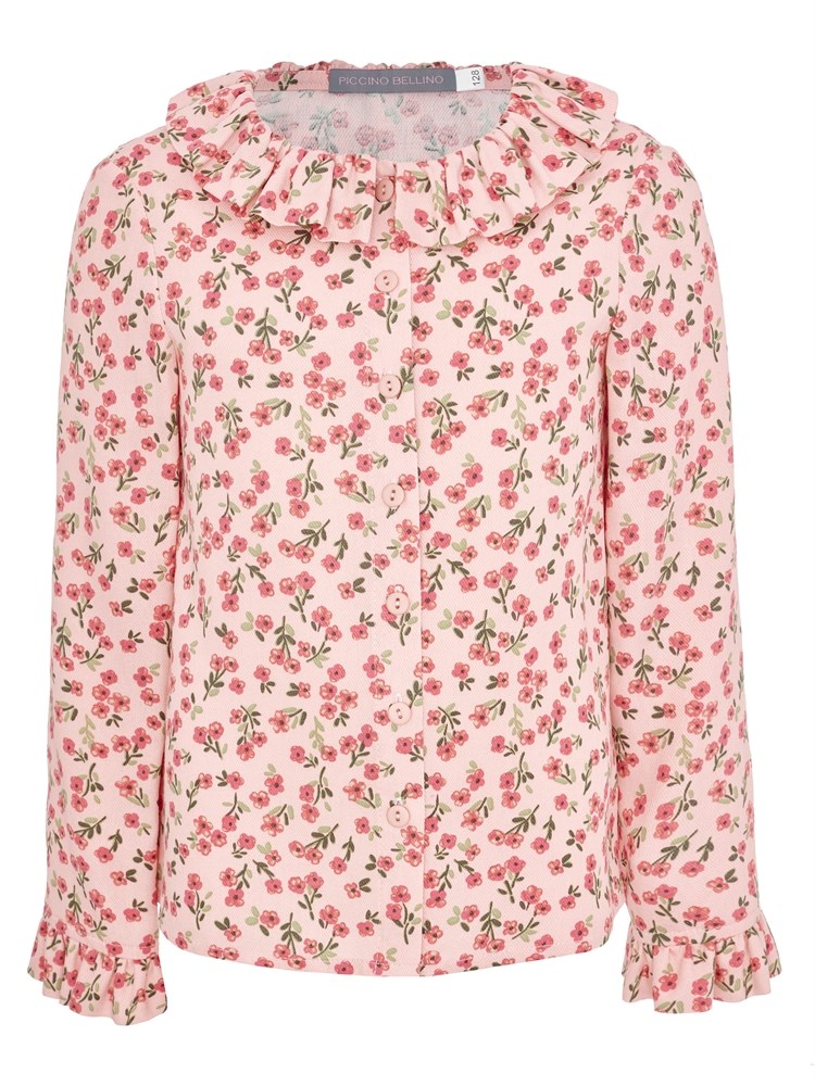 Блузка Цветы - фото 7807