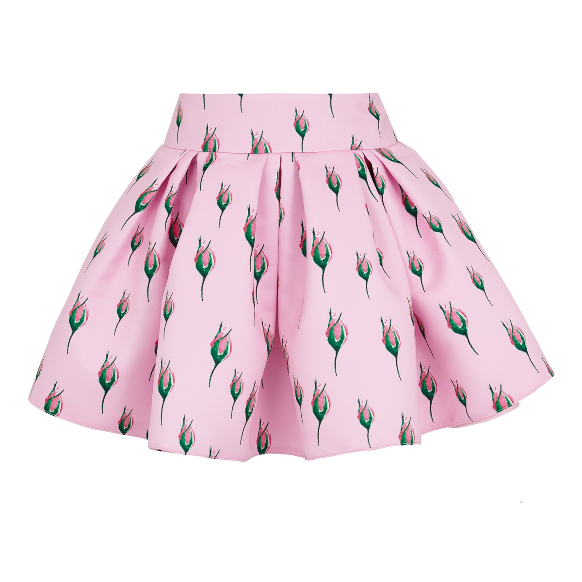 Юбка нарядная с розочками - фото 8421