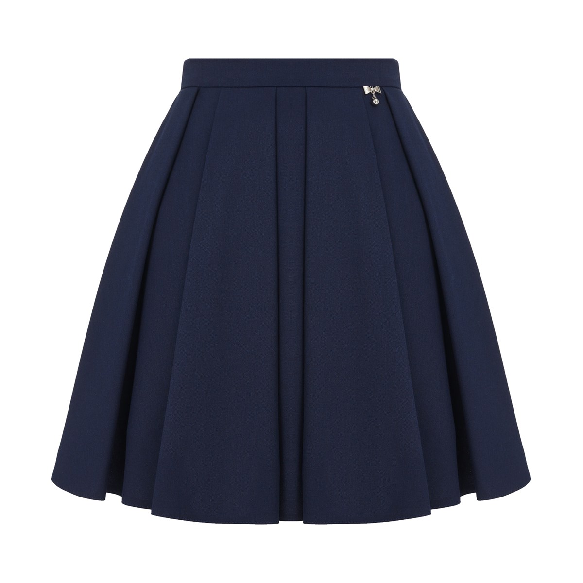 Юбка с дизайнерскими складками - фото 8458