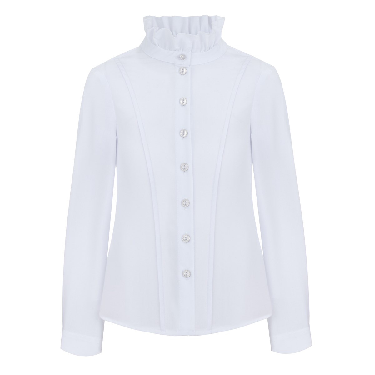 Блузка с рельефами, дизайнерская линия - фото 8468