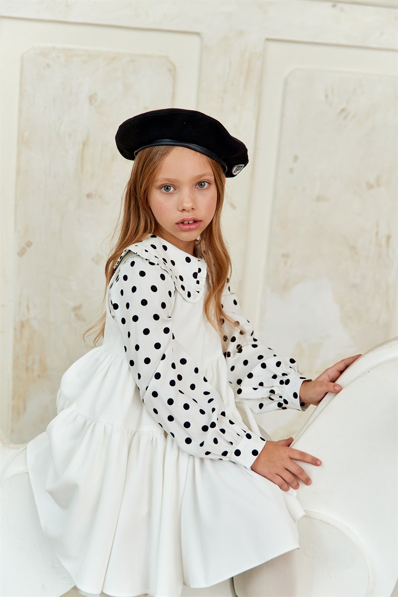 Сарафан вельветовый, айвори - фото 8524