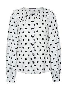 Блузка с воротником