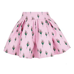 Юбка нарядная с розочками