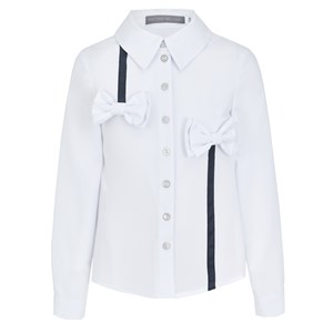 Блузка Подарок с бантиками, дизайнерская линия