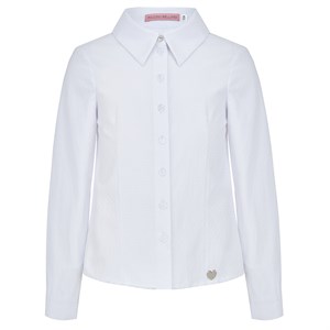 Блузка классическая жаккардовая, премиальная линия