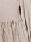 Платье вельветовое с воротником, бежевое, арт. 03255 - фото 6612