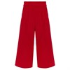 Брюки-кюлоты вельветовые красные - фото 8414
